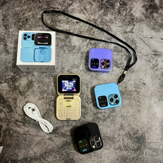 Điện Thoại Nắp Bật 3 Mắt I16 Pro, Mẫu Mới Nhất 2024, Hỗ Trợ Đèn Pin Sáng, Có Tính Năng Thay Đổi Giọng Nói, Máy 2 Sim