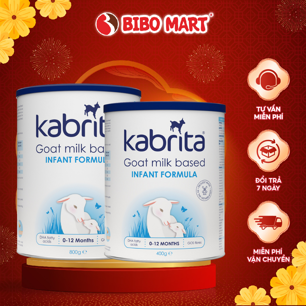 Sữa Dê Kabrita Số 1 400g/800g Phát Triển Hệ Miễn Dịch Cho Trẻ  Từ 0 12 Tháng Bibo Mart