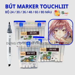 [ TÂM TÂM ] Bộ Marker TOUCHLIIT 24 / 30 / 36 / 48 / 60 / 80 màu