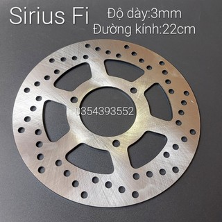 Đĩa thắng sirius fi,đĩa phanh sirius