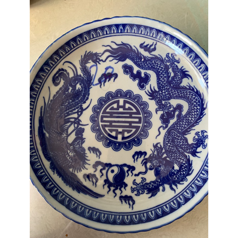 Dỉa sứ chưng trái cây