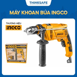 Máy khoan búa ingco id6538e 220-240v, nhiều công suất, khả năng khoan tối đa 13 mm, chức năng khoan động lực