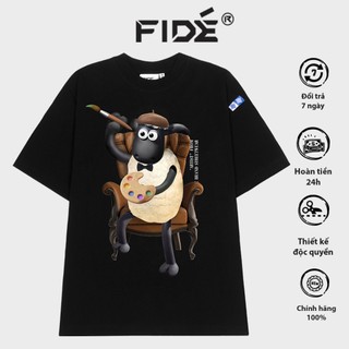 Áo thun FIDE SHAUN unisex form rộng cổ tròn SHAUN - AT31