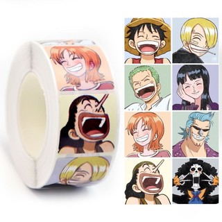 Cuộn 500 sticker tem hình dán 2cm