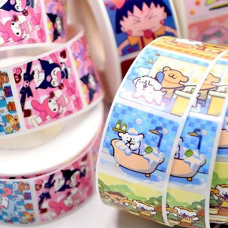 Cuộn 500 sticker tem hình dán 2cm