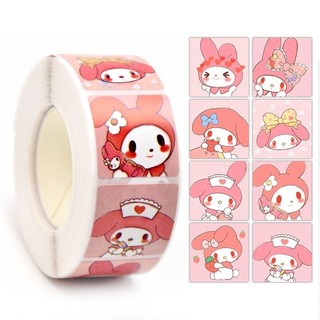 Cuộn 500 sticker tem hình dán 2cm