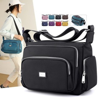Túi đeo chéo nữ vải dù oxford chống thấm nước, chống xước cao cấp size 30cm