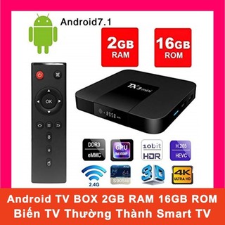 SMART TIVI BOX TX3 BIẾN TIVI THƯỜNG THÀNH TIVI THÔNG MINH