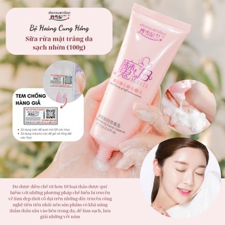 Sữa rửa mặt hoàng cung hồng, trắng da sạch nhờn, sửa rửa mặt danxuenilan hồng, sữa rửa mặt hoàng cung