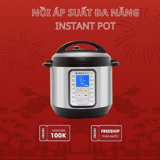 Nồi áp suất điện đa năng instant pot dung tích 5.7l, bảng điều khiển điện tử