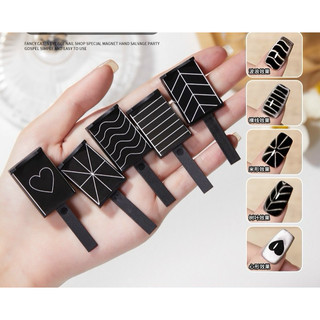 Nam châm đẩy mắt mèo hot - set 5 cây nhiều kiểu tạo hiệu ứng đẹp