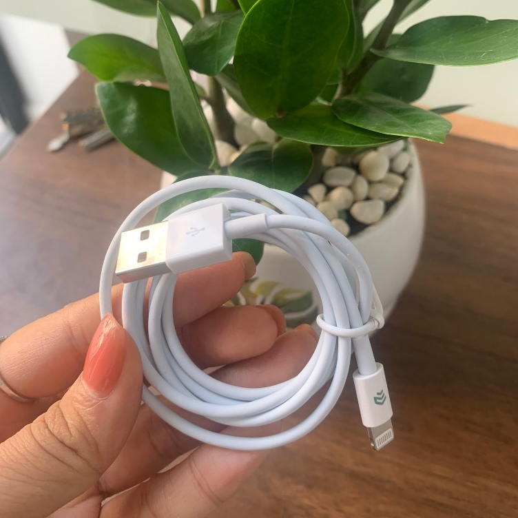 Dây cáp sạc nhanh iphone Devia Smart lightning cable độ dài 1m sạc nhanh hàng chính hãng được bảo hành 12 tháng