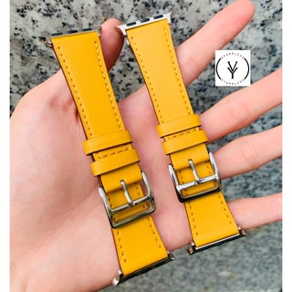 Dây da vàng cực đáng yêu dành cho AWatch size 38 40 41 42 44 45mm