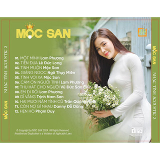 Đĩa CD ca nhạc Mộc San