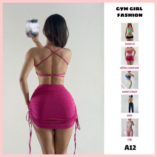 Bra mã a12: áo bra dây đan lưng sexy, thể thao nữ