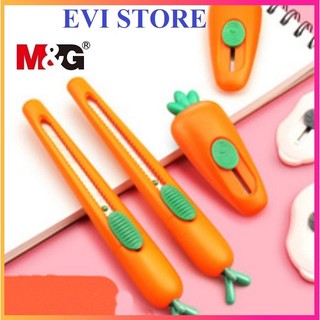 Dao rọc giấy m&g assn2242 / assn2243 - dao rọc giấy hình củ cà rốt cute 2242 / 2243