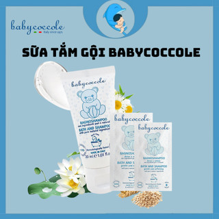 Sữa tắm gội chính hãng BABYCOCCOLE chiết xuất từ hoa sen cho bé từ 0m+ dung tích 30ml/8ml