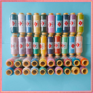 Lốc 10 cuộn Chỉ may agfa dai, mịn dành cho máy may gia đình