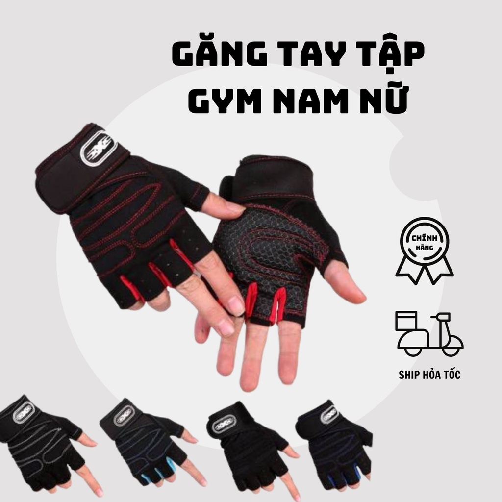 Bao Tay Tập Gym, Găng Tay Thể Thao Thể Hình Tập Gym Nam Nữ Chuyên nghiệp X Sport (1 Đôi) ABINSPORT B