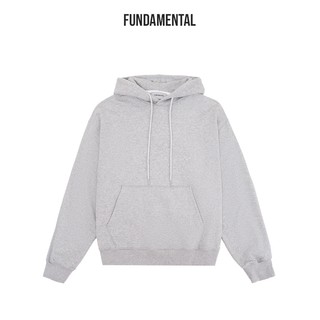Áo hoodie trơn nỉ bông dây nón basic fundamental/ fundamental blank hoodie