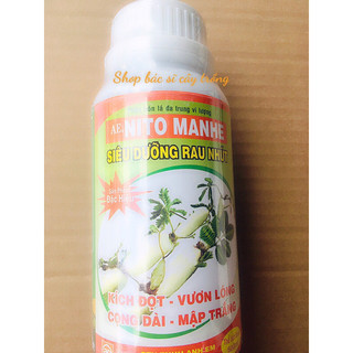 500 ml phân bón siêu dưỡng rau nhút kích đọt, vươn lóng, mập cọng, xanh cọng, xanh lá