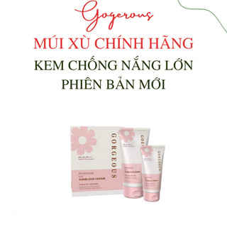  Kem chống nắng vật lý Múi Xù Gorgeous bảo vệ da với SPF 50+ PA+ giúp da sáng gấp 2X 150ml chống nắng cho da nhạy cảm 