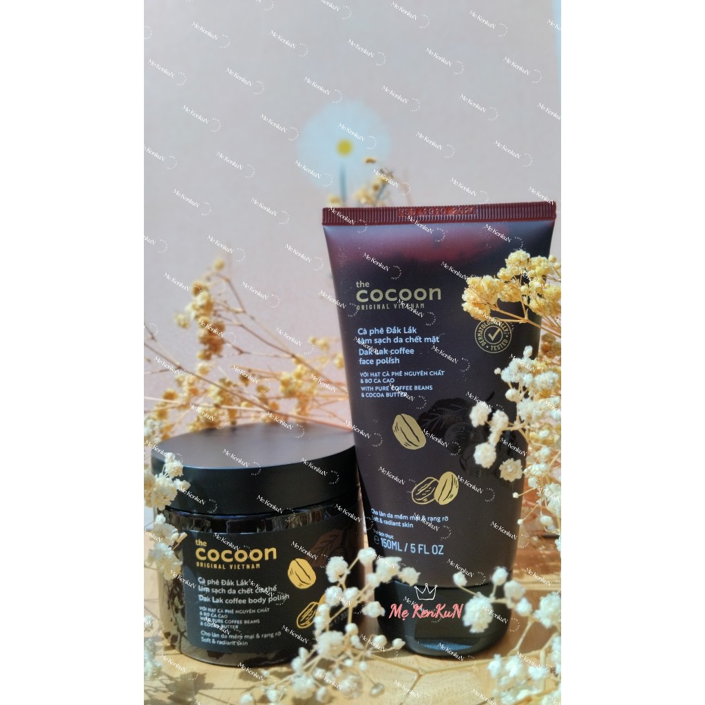 Tẩy da chết cà phê Đắk lắk COCOON