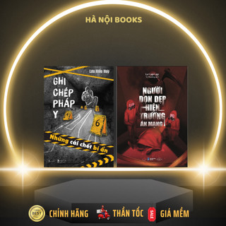 Combo Sách Ghi Chép Pháp Y + Người Dọn Dẹp Hiện Trường Án Mạng (Bộ 2 Cuốn) - AZVietNam