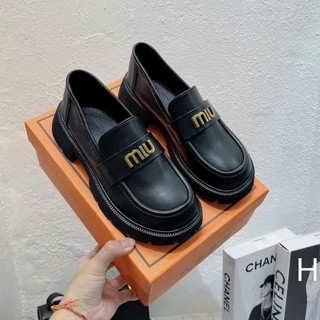 Giày đốc nữ Miu  Đồng đế Răng Cưa cao 5cm