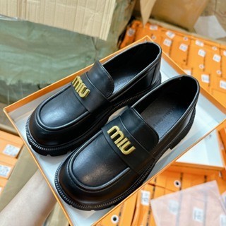 Giày đốc nữ Miu  Đồng đế Răng Cưa cao 5cm