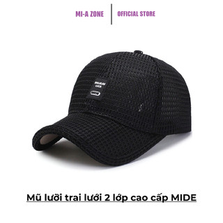 Nón kết - Mũ lưỡi trai lưới 2 lớp cao cấp nhiều màu MIDE