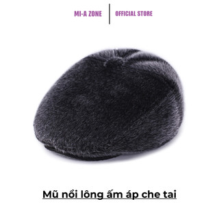 Mũ nồi lông ấm áp - Nón nồi che tai - Món quà sinh nhật ý nghĩa dành tặng ông, tặng bố