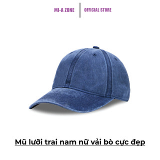 Mũ lưỡi trai nam nữ vải bò cực đẹp