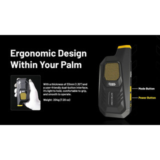 Ống thổi bụi cho máy ảnh Nitecore - BB21