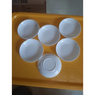 Đĩa chấm nhựa Việt Nhật 1200, Đĩa muối chấm, Đĩa nhựa đựng nước sốt, Đĩa muối tiêu