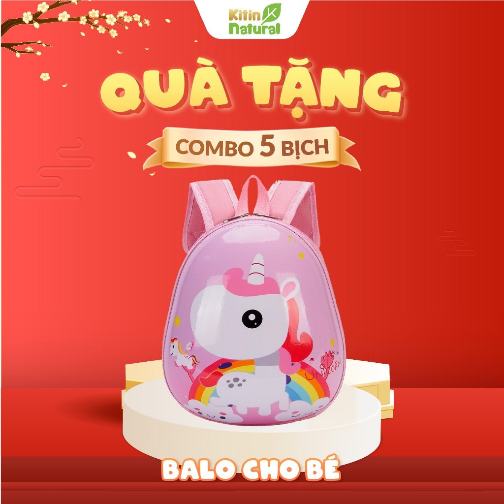 [MKB Gift] Ba lô cho bé Kitin Natural