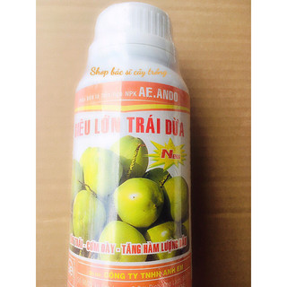 Phân bón lá siêu lớn trái dừa sử dụng chuyên cây dừa giúp nhanh lớn trái chai 500ml