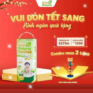 Combo 2 bịch tã/bỉm kitin natural dán kitin natural size nb56/s50/m44/l40