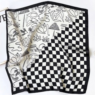 Khăn quàng cổ lụa, khăn lụa satin 70*70cm