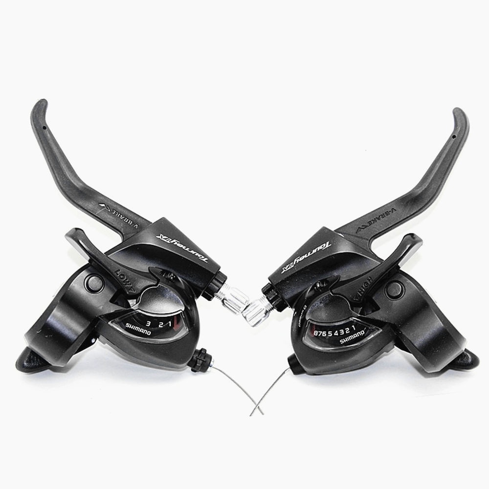 Bộ Tay Đề Xe Đạp SHIMANO ST EF41 3x8 Speed, Tay Đề Xe Đạp SHIMANO, Tay Đề Bấm Xả, Sang Đĩa, Củ Đề Xe
