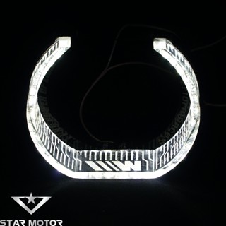 Vòng Led 3D BMW gắn bi cầu Led 3.0 hình móng ngựa