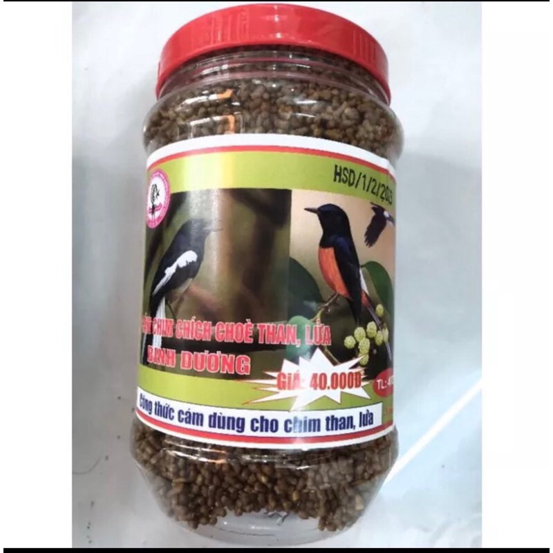 cám chim chích choè than lửa bình dương hũ 400gr