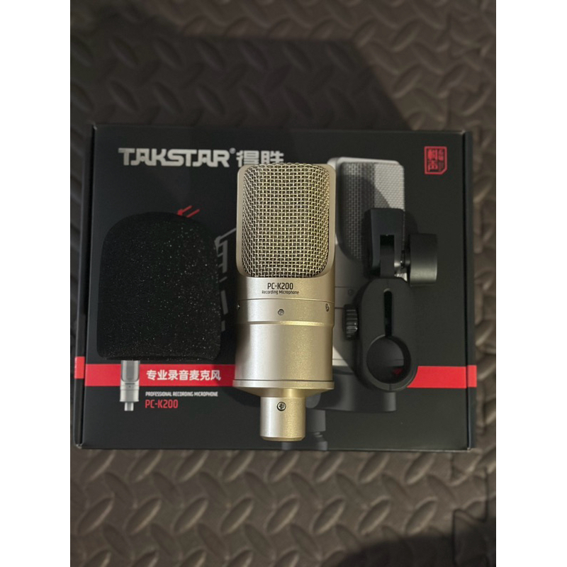 Mic thu âm Takstar Pc K200 2024  [BẢO HÀNH] 1 năm - Mic livestream - Mic karaoke PC K200