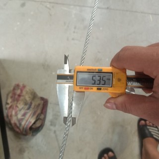 Cáp mạ kẽm 5.5mm x 60 met