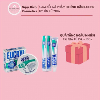 Eucryl Bột Tẩy Trắng Răng Toothpowder / Kem Đánh Răng Toothpaste
