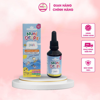 Vitamin Natures Aid DHA drop - Bổ sung DHA cho trẻ sơ sinh từ 3 tháng tuổi