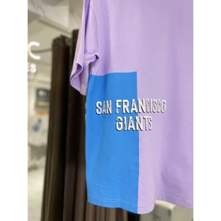 [Chính Hãng] Áo Thun MLB - NY Pop Art Graphic - Tím - Code: 3ATSL0433