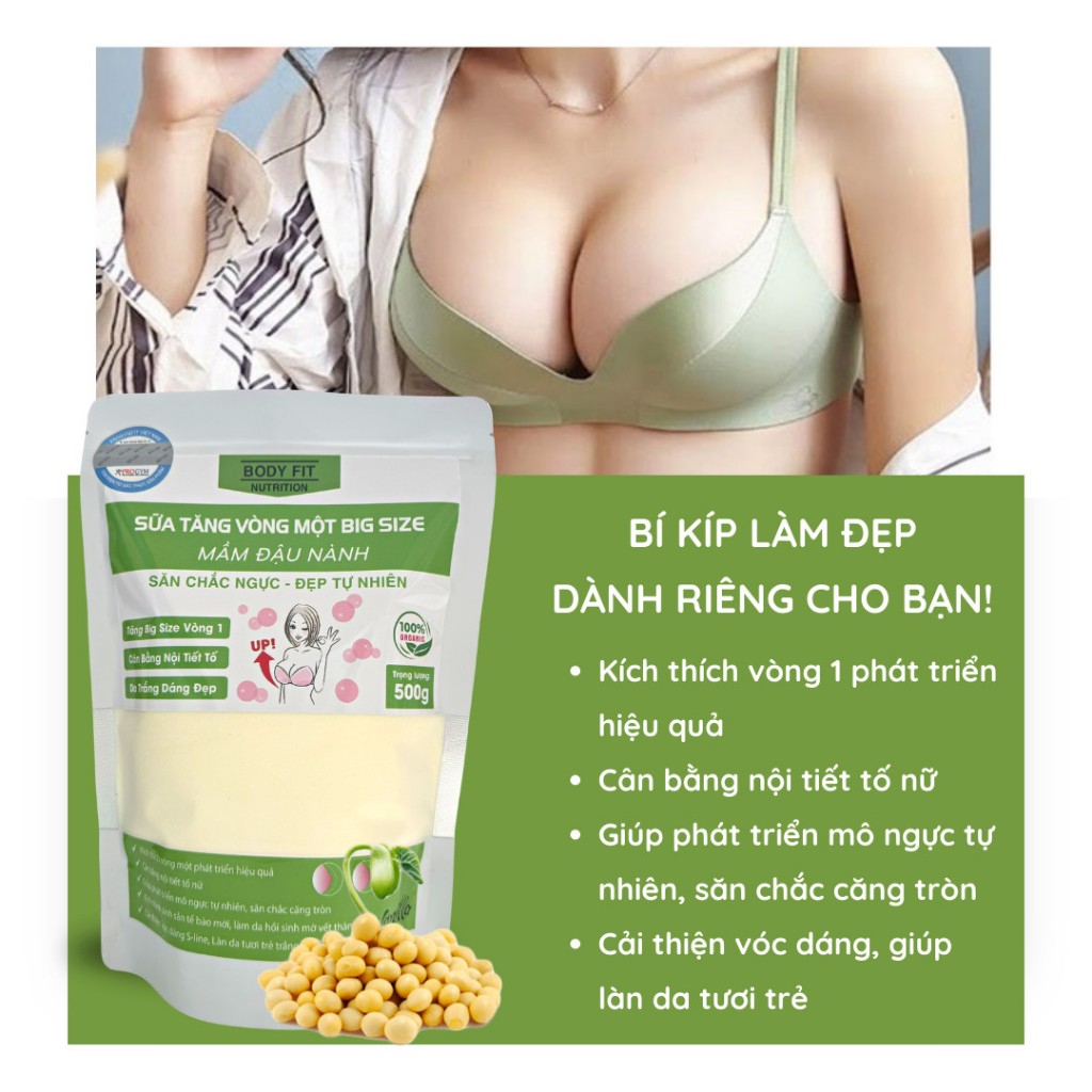 Sữa Tăng Big Size Vòng 1 BodyFit 500g - Chính hãng Công ty