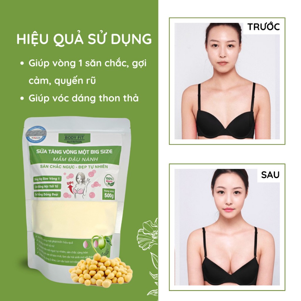 Sữa Tăng Big Size Vòng 1 BodyFit 500g - Chính hãng Công ty