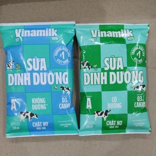 Sữa tươi vinamilk bịch 220ml